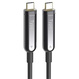 PremiumCord USB-C optický fiber video AOC kabel rozlišení 4K@60Hz 1080p délka:10m