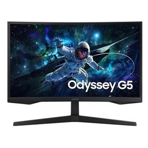 SAMSUNG MT LED LCD Gaming Monitor 27" Odyssey G55C zakřivený,VA,1ms,165Hz,2560x1440,300cd/m2,HDMI,DP,Tilt, VESA