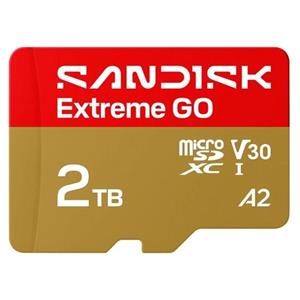 SanDisk Extreme GO MicroSD UHS-I 2TB 240MB/s(R) / 160MB/s(W)