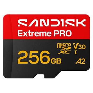 SanDisk Extreme PRO microSD UHS-I 256GB 250MB/s(R) / 170MB/s(W)