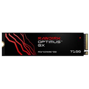 SANDISK OPTIMUS GX 7100 SSD NVMe 500GB PCIe, Gen4, (R:6800, W:5800MB/s)