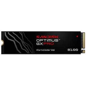 SANDISK OPTIMUS GX PRO 8100 NVMe 2TB PCIe, Gen5, (R:14900, W:14000MB/s)
