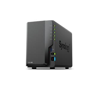 Synology DS225+ Celeron J4125, 2,0-2,7GHz, 2GB DDR4 RAM, 2x SATA, 2x USB3.2 Gen 1