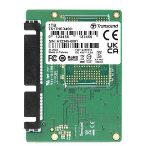 TRANSCEND HSD460I 1TB Half-Slim SSD disk SATA III 6Gb/s, 560MB/s R, 500MB/s W