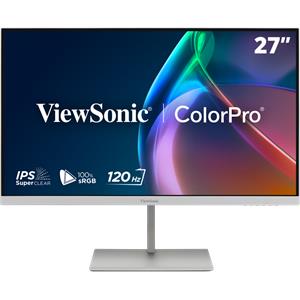 Viewsonic VP2766-2K-W 27" IPS/2560x1440@120Hz/5ms/350cd/HDMI/USB-A/USB-C/Repro/Pivot/HAS/VESA/bílá