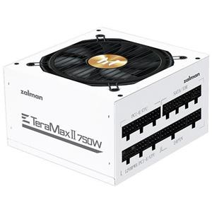 ZALMAN TeraMax II 750W bílý Zdroj, ATX, 750W, aktivní PFC, 120mm ventilátor, 80PLUS Gold