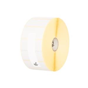 Zebra Label, Paper, 101.6x101.6mm; Thermal Transfer, Z-Select 2000T, Coated, Permanent Adhesive, 19mm Core, Perforation and Black